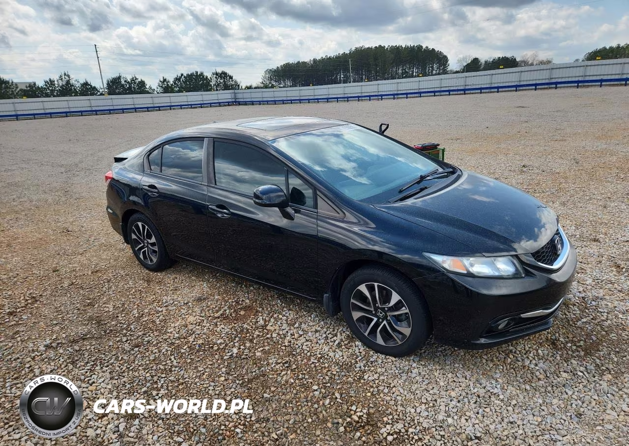 2013 Honda Civic Exl VIN:19XFB2F96DE036603 - 4