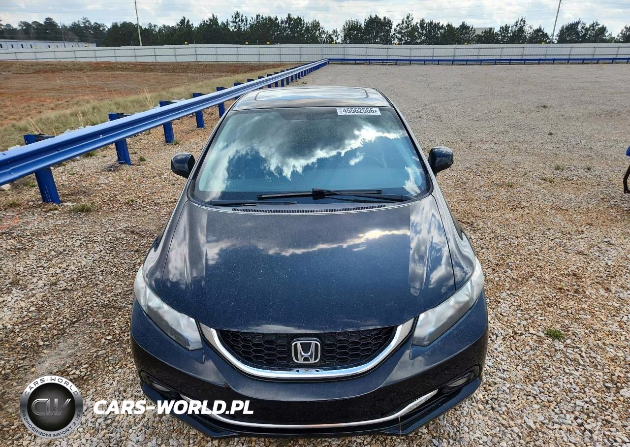 2013 Honda Civic Exl VIN:19XFB2F96DE036603 - 5