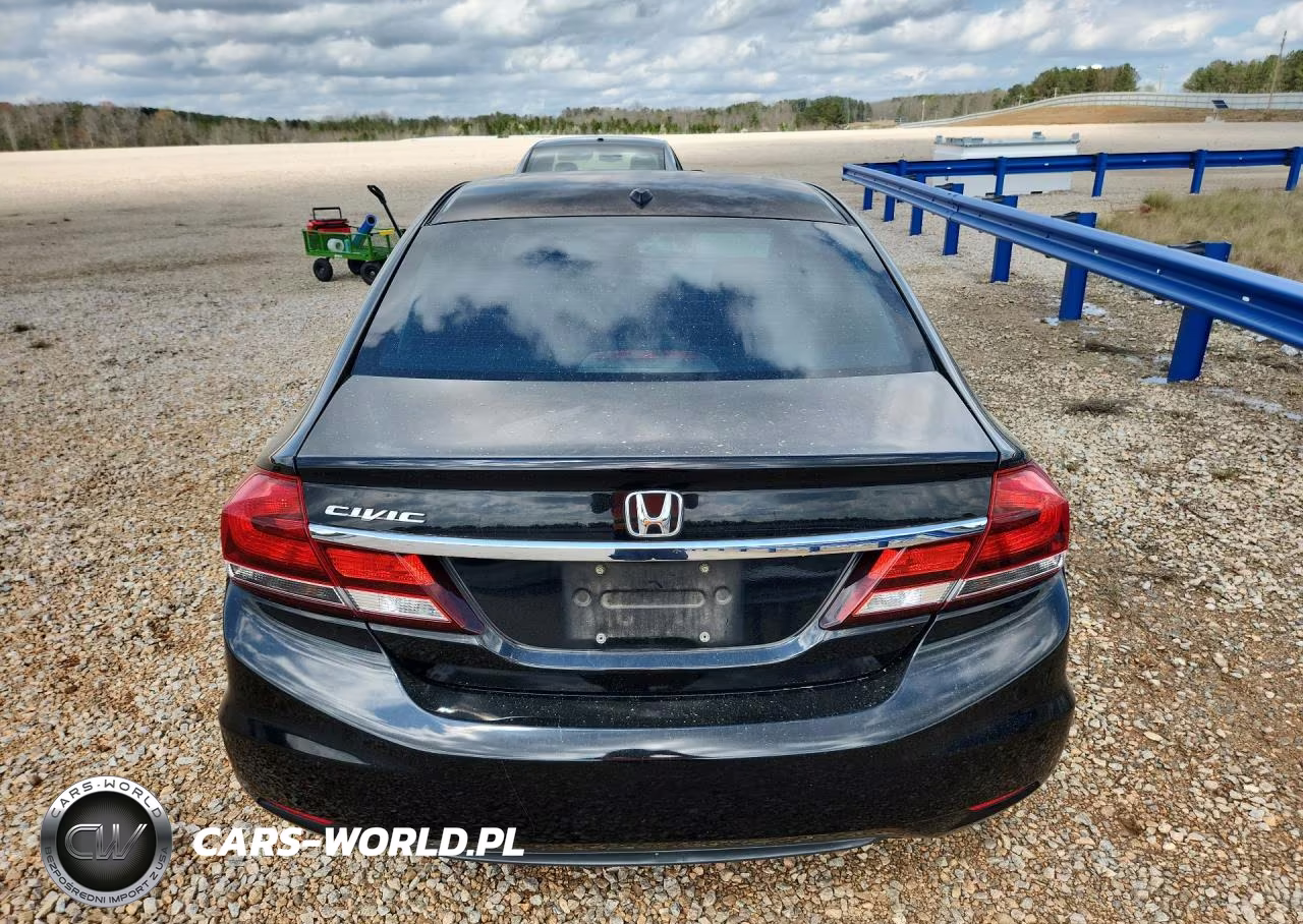 2013 Honda Civic Exl VIN:19XFB2F96DE036603 - 6