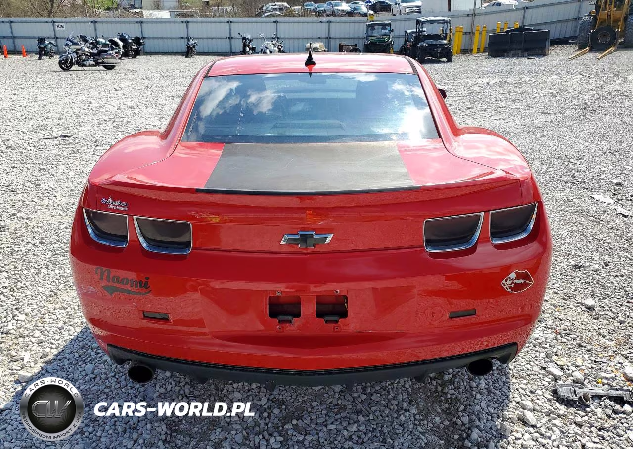 2012 Chevrolet Camaro Lt VIN:2G1FB1E33C9193308 - 6