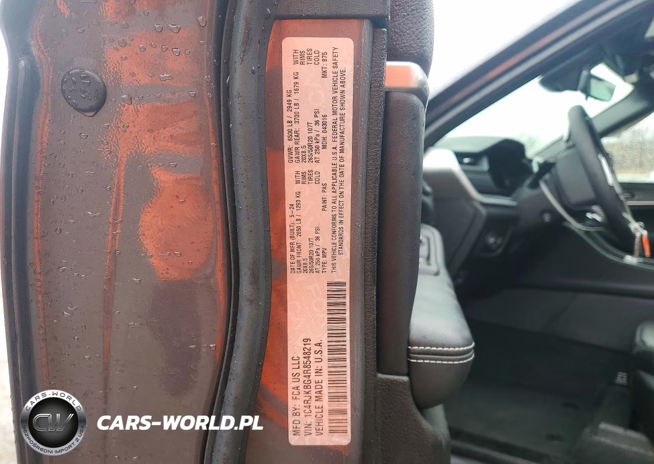 2024 Jeep Grand Cherokee L Limited VIN:1C4RJKBG4R8548219 - 13