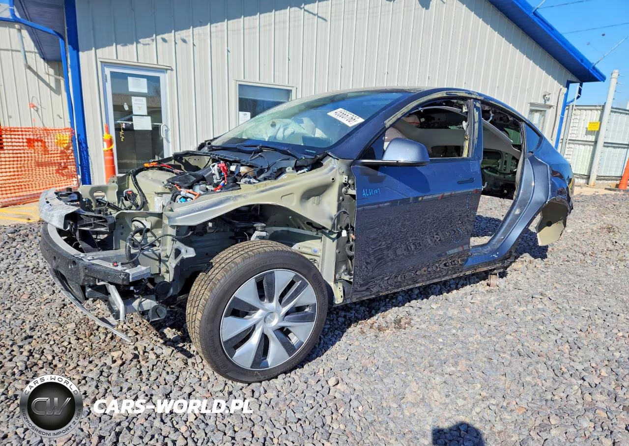 2022 Tesla Model Y VIN:7SAYGDEE1NA015609 - 1