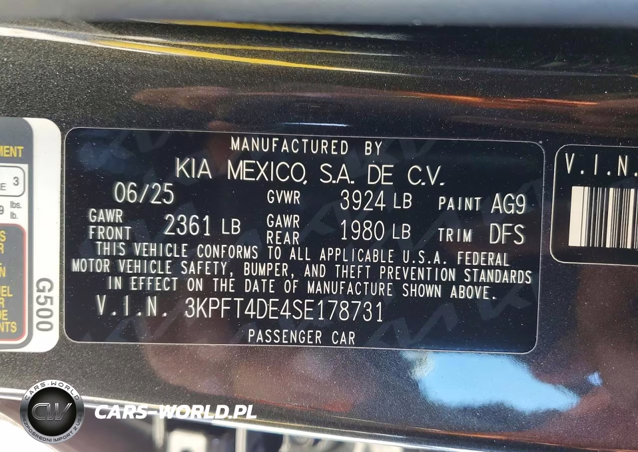 2025 Kia K4 Lxs VIN:3KPFT4DE4SE178731 - 12