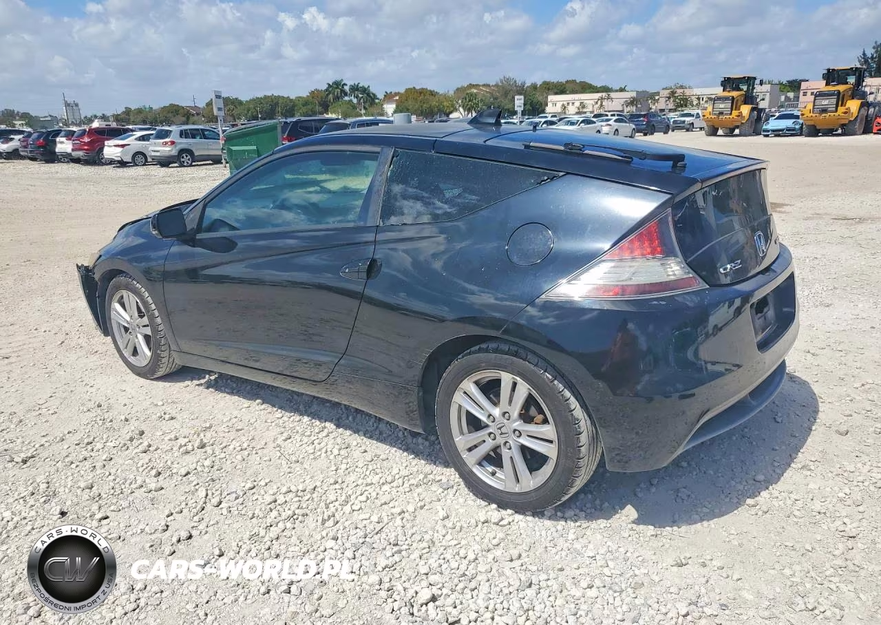2011 Honda Cr-Z Ex VIN:JHMZF1D65BS002617 - 2