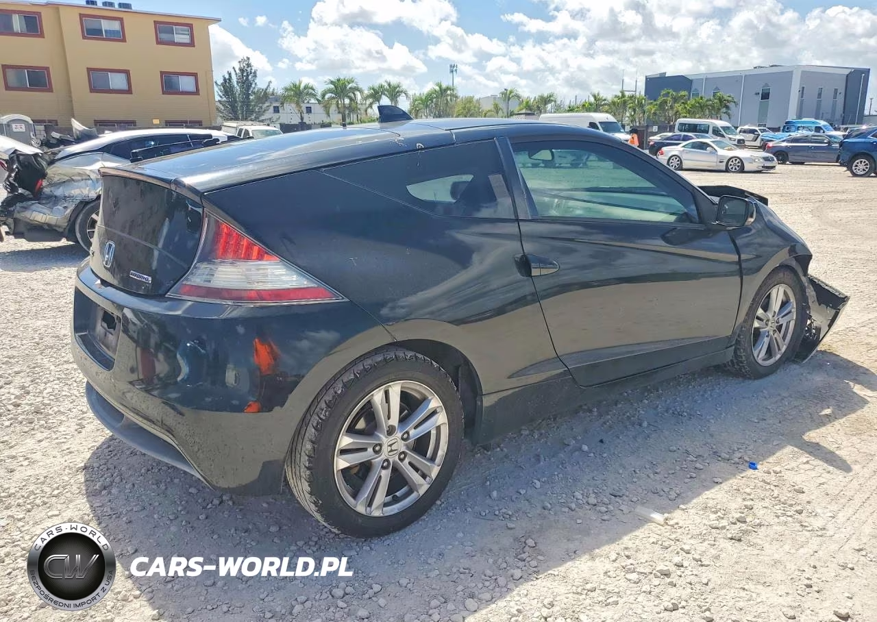 2011 Honda Cr-Z Ex VIN:JHMZF1D65BS002617 - 3