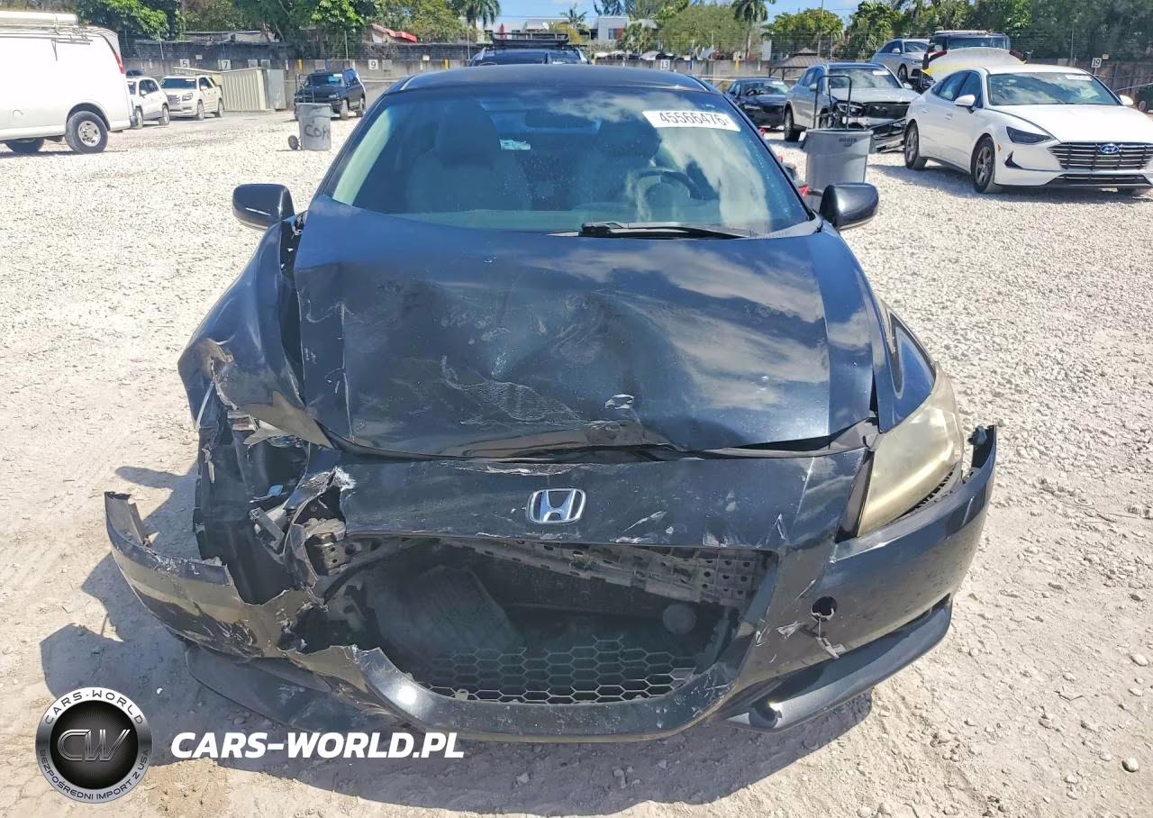 2011 Honda Cr-Z Ex VIN:JHMZF1D65BS002617 - 5