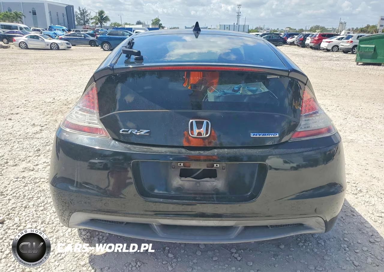 2011 Honda Cr-Z Ex VIN:JHMZF1D65BS002617 - 6