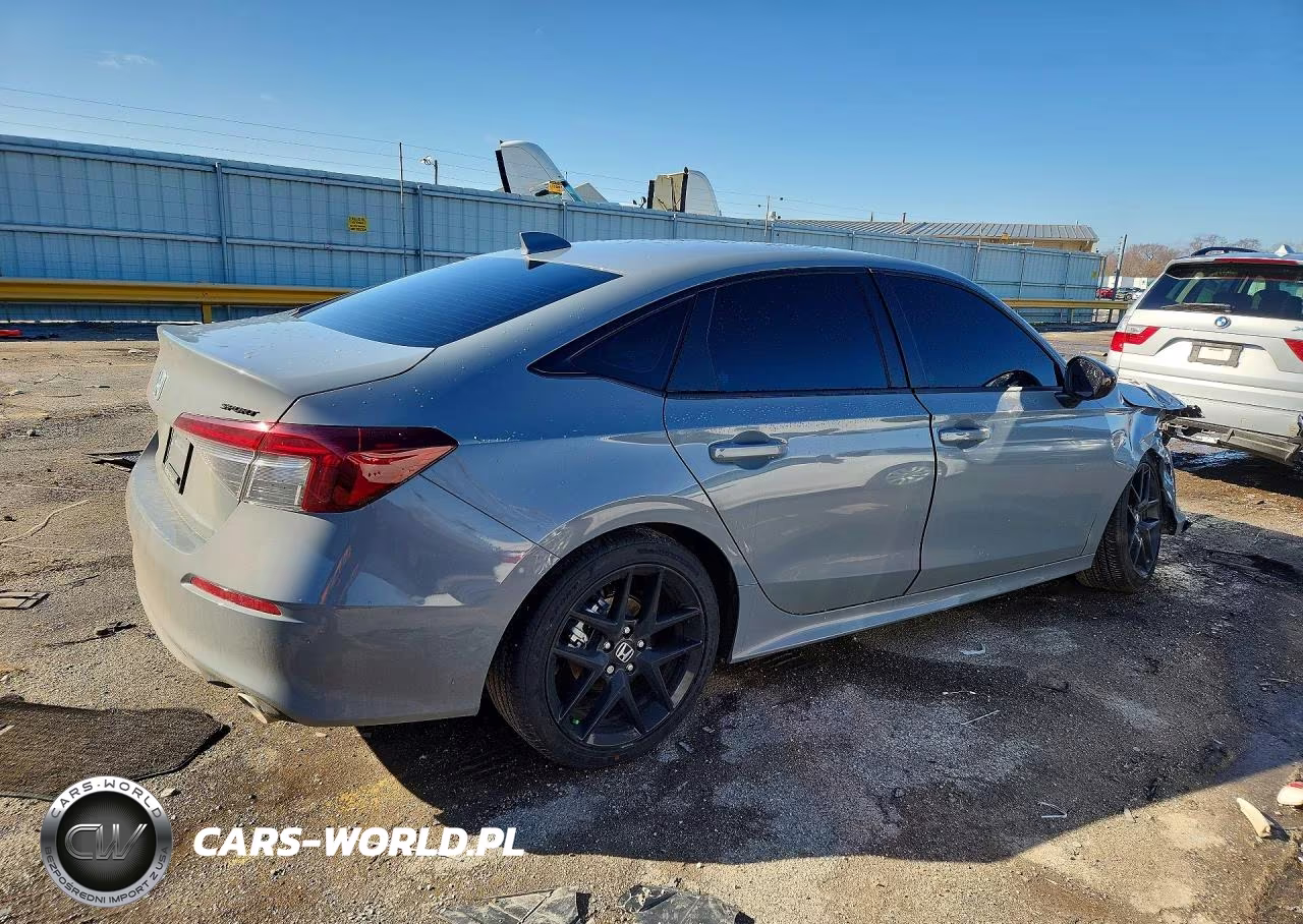 2026 Honda Civic Sport VIN:2HGFE2F50TH554716 - 3