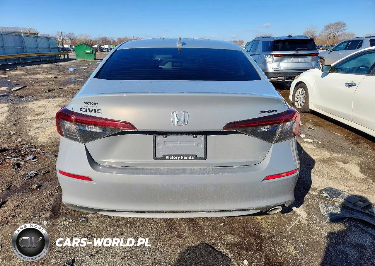 2026 Honda Civic Sport VIN:2HGFE2F50TH554716 - 6