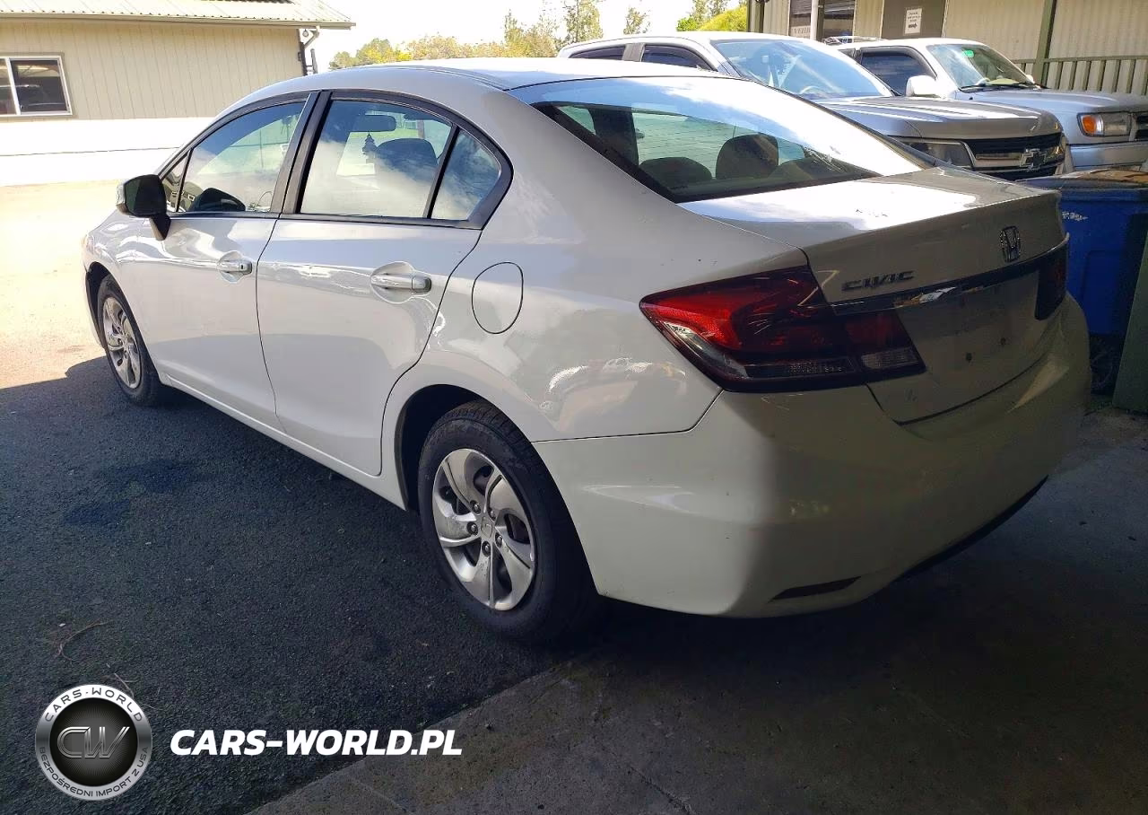 2013 Honda Civic Lx VIN:19XFB2F50DE237023 - 2