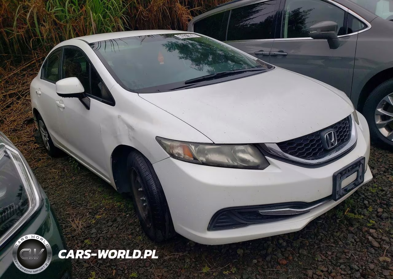 2013 Honda Civic Lx VIN:19XFB2F50DE237023 - 4