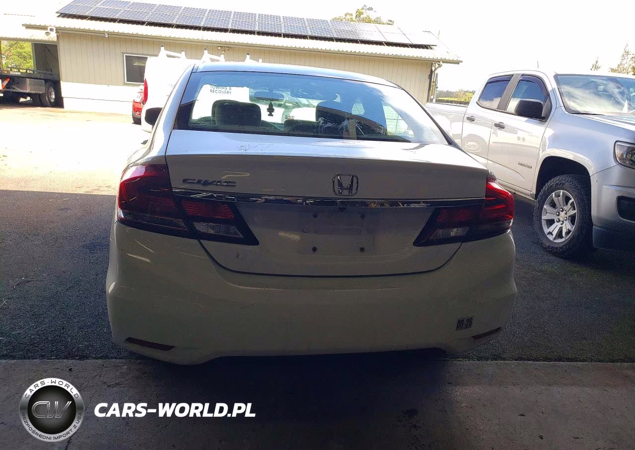 2013 Honda Civic Lx VIN:19XFB2F50DE237023 - 6