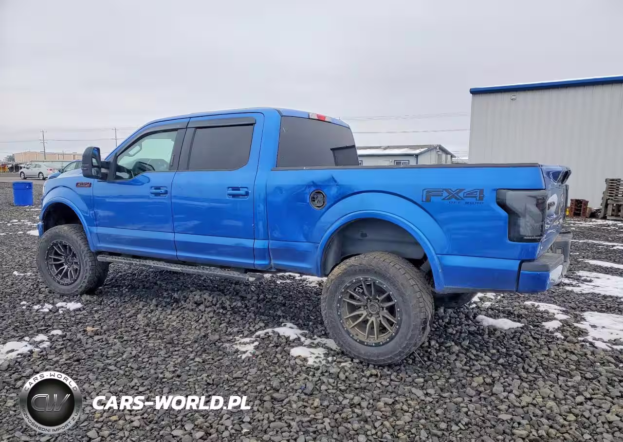 2016 Ford F150 Supercrew VIN:1FTFW1EF7GFA25903 - 2