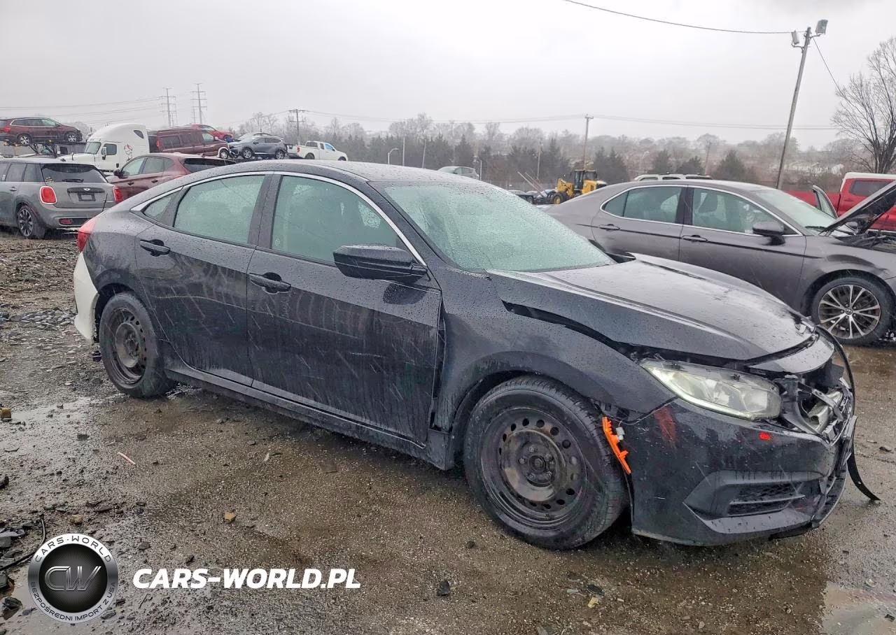 2018 Honda Civic Lx VIN:2HGFC2F54JH575524 - 4