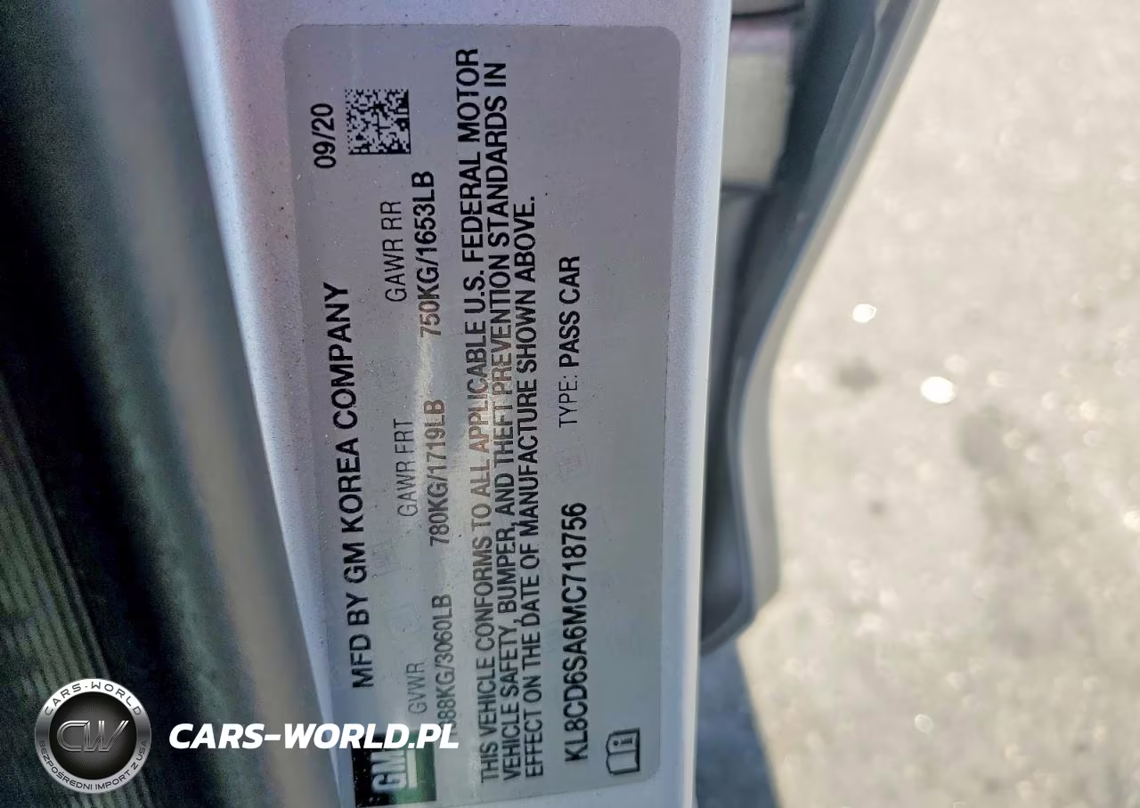 2021 Chevrolet Spark 1Lt VIN:KL8CD6SA6MC718756 - 13