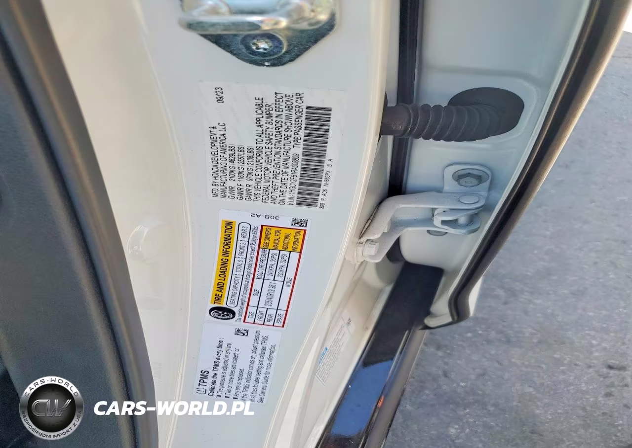 2024 Honda Accord Touring Hybrid VIN:1HGCY2F81RA008809 - 13