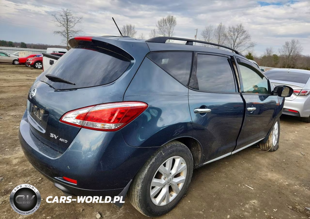 2014 Nissan Murano Sv VIN:JN8AZ1MW2EW519834 - 3