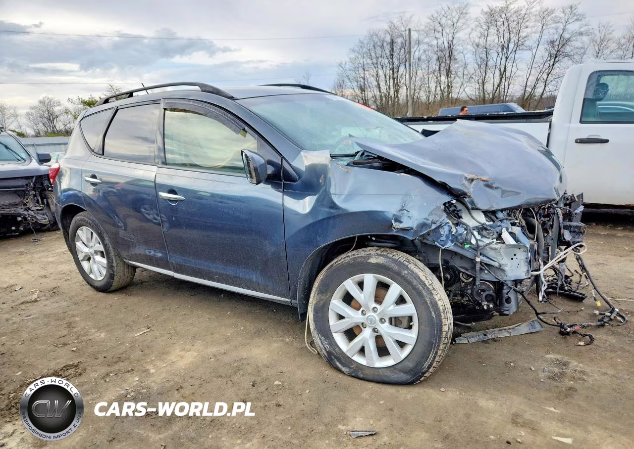 2014 Nissan Murano Sv VIN:JN8AZ1MW2EW519834 - 4