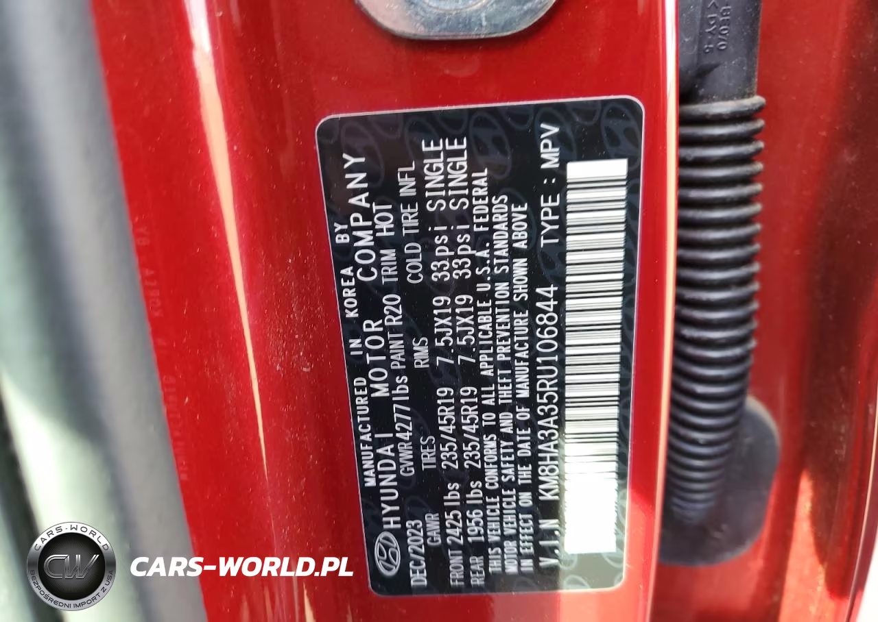 2024 Hyundai Kona N Line VIN:KM8HA3A35RU106844 - 13