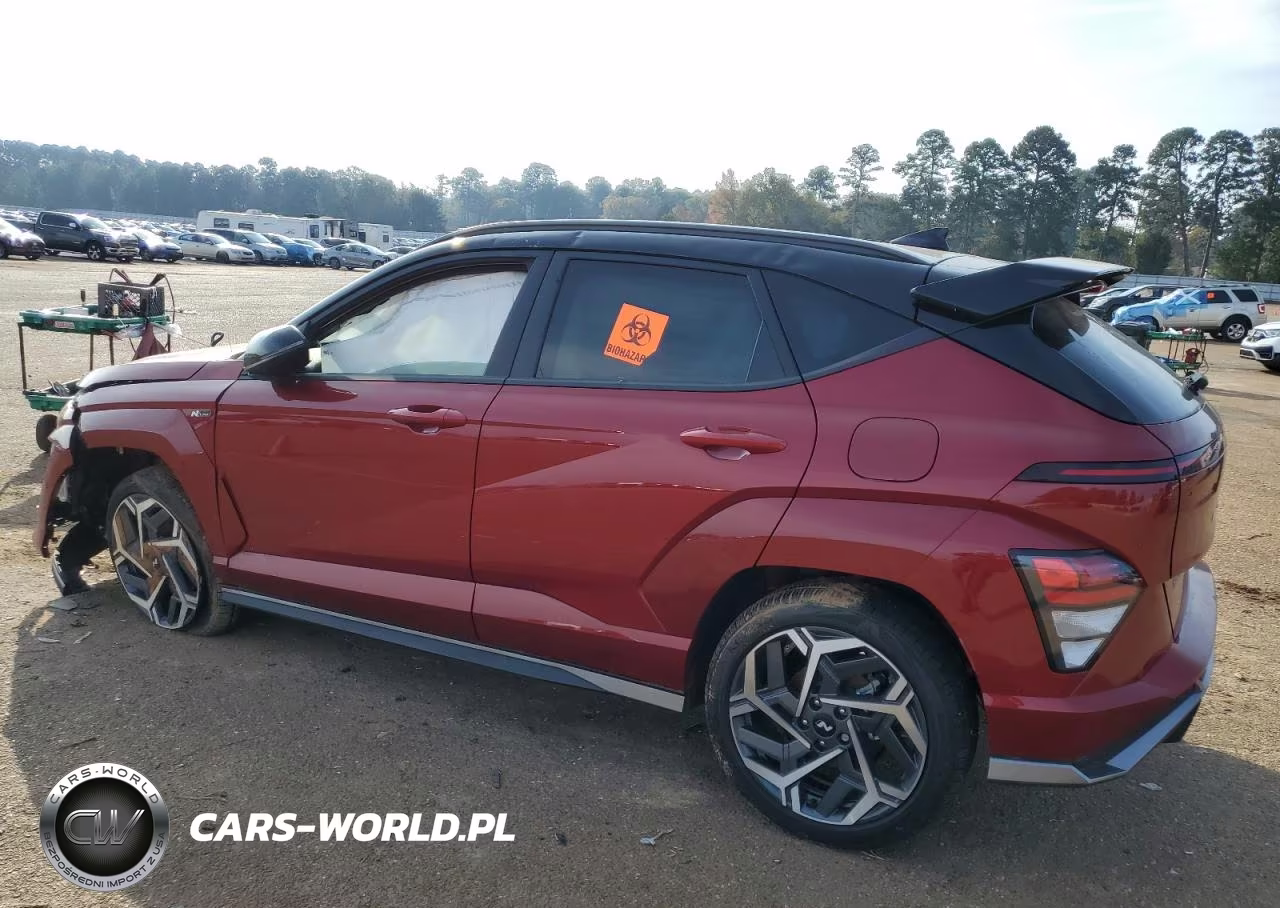 2024 Hyundai Kona N Line VIN:KM8HA3A35RU106844 - 2