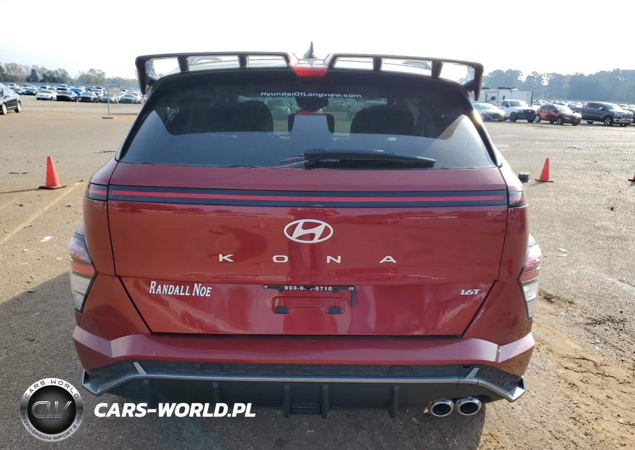2024 Hyundai Kona N Line VIN:KM8HA3A35RU106844 - 6