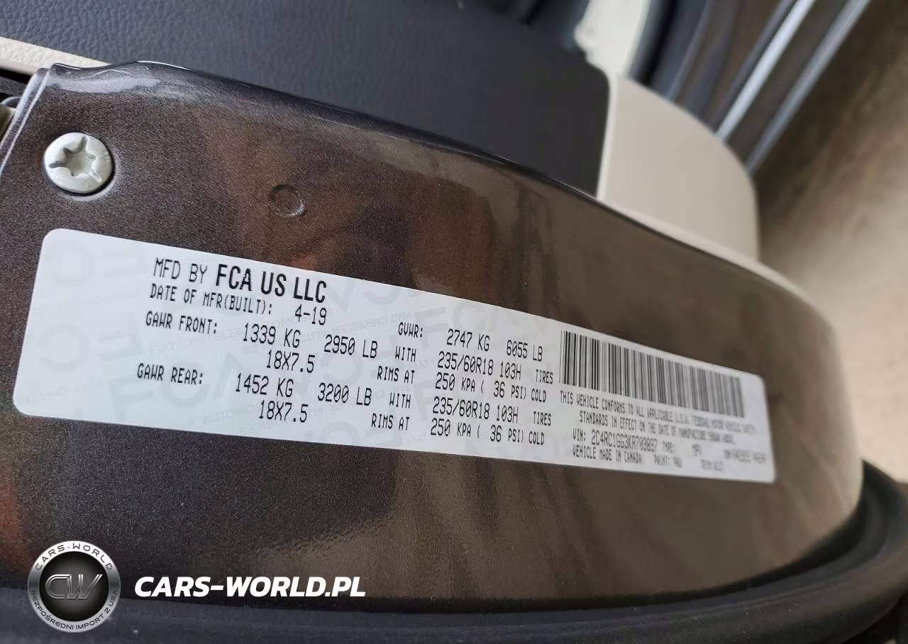 2019 Chrysler Pacifica Limited VIN:2C4RC1GG3KR703897 - 13
