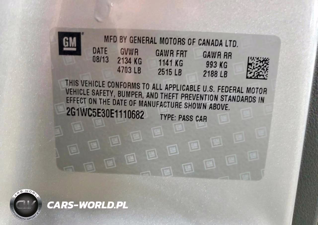 2014 Chevrolet Impala Limited Ltz VIN:2G1WC5E30E1110682 - 12
