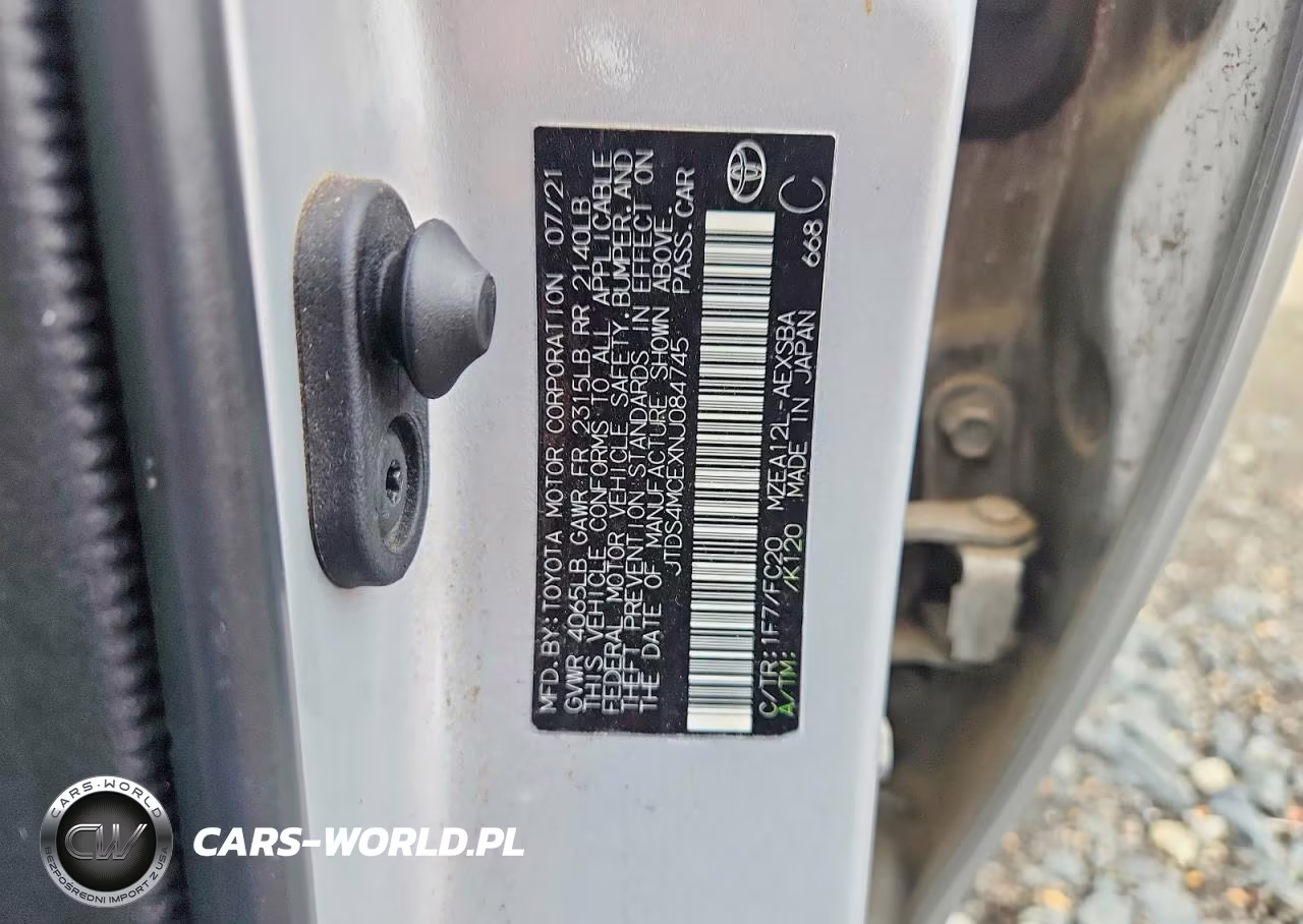 2022 Toyota Corolla Se VIN:JTDS4MCEXNJ084745 - 12