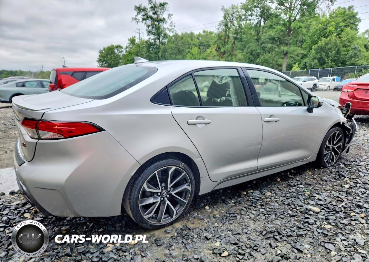 2022 Toyota Corolla Se VIN:JTDS4MCEXNJ084745 - 3