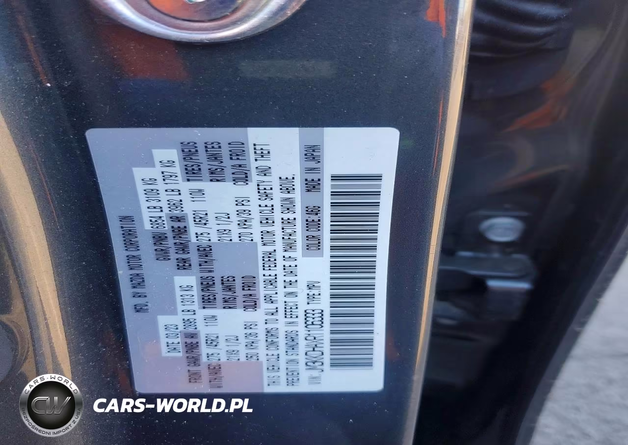2024 Mazda Cx-90 Preferred VIN:JM3KKDHAXR1106333 - 14