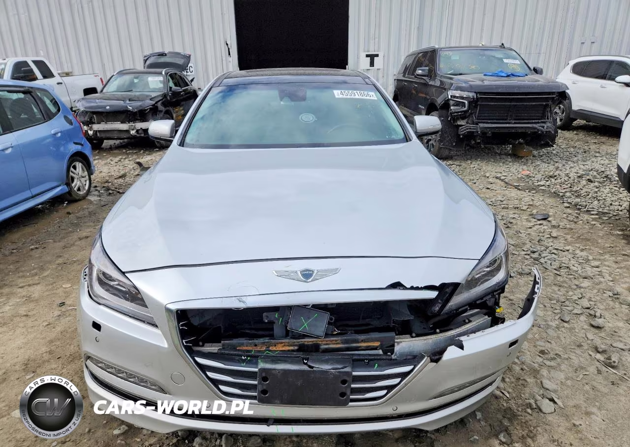 2017 Genesis G80 3.8 VIN:KMHGN4JE8HU191720 - 5