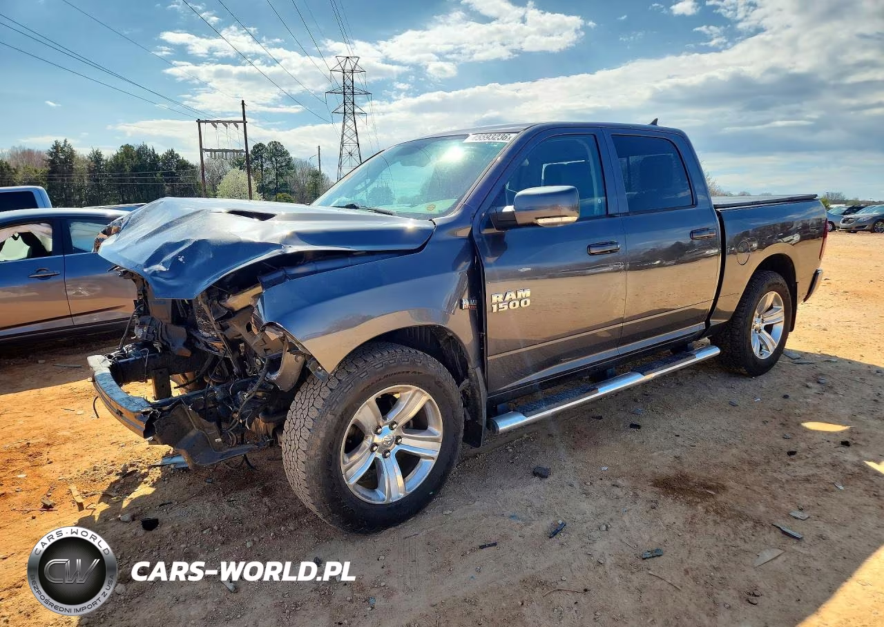 2016 Ram 1500 Sport VIN:1C6RR7MTXGS303223 - 1