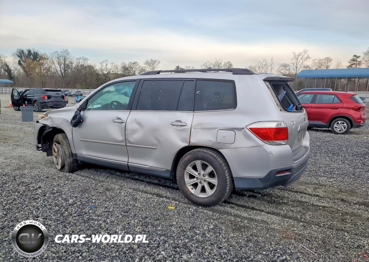 2013 Toyota Highlander Plus VIN:5TDZK3EH6DS116176 - 2