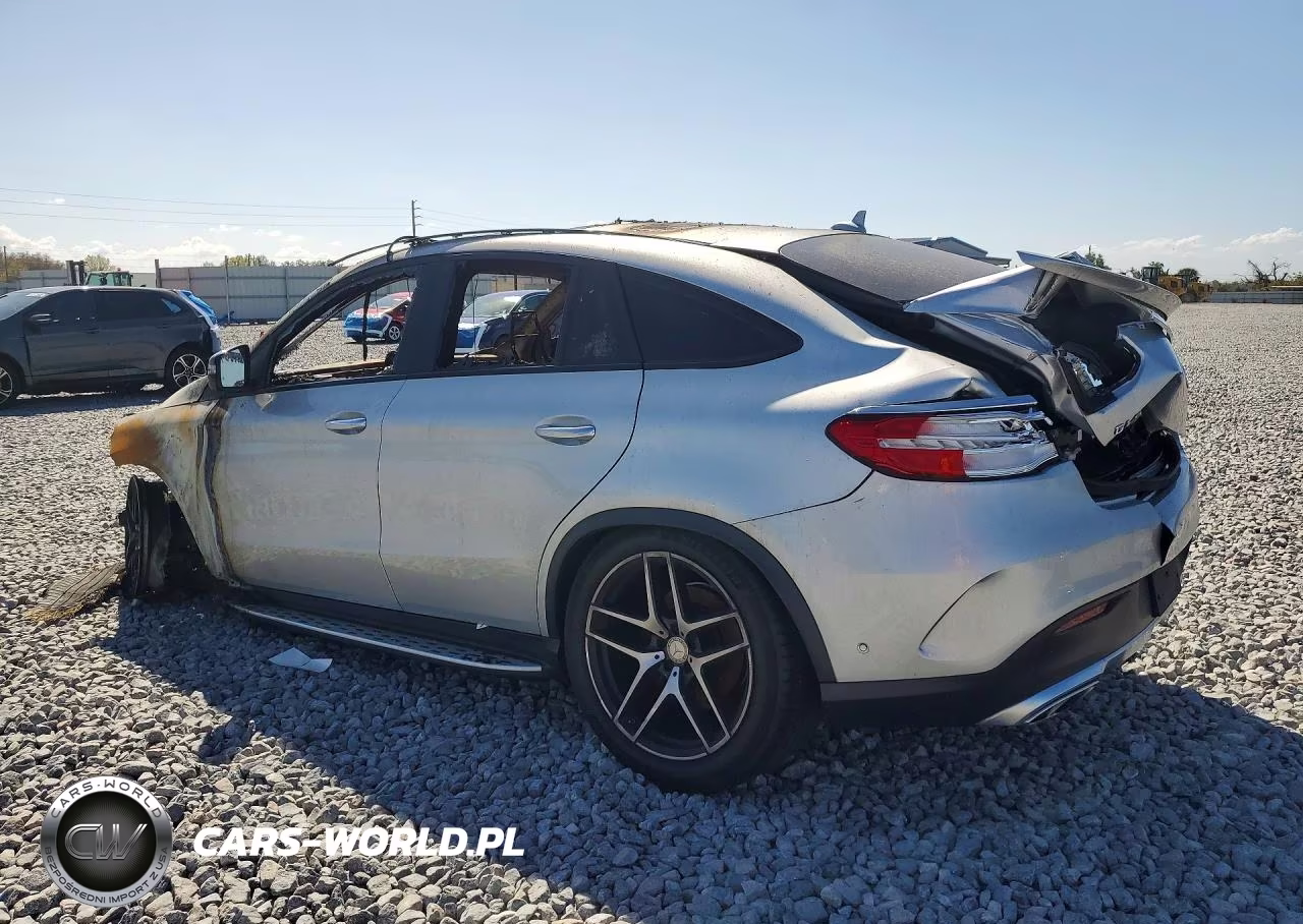 2016 Mercedes-Benz Gle Coupe 450 4Matic VIN:4JGED6EB2GA014411 - 2