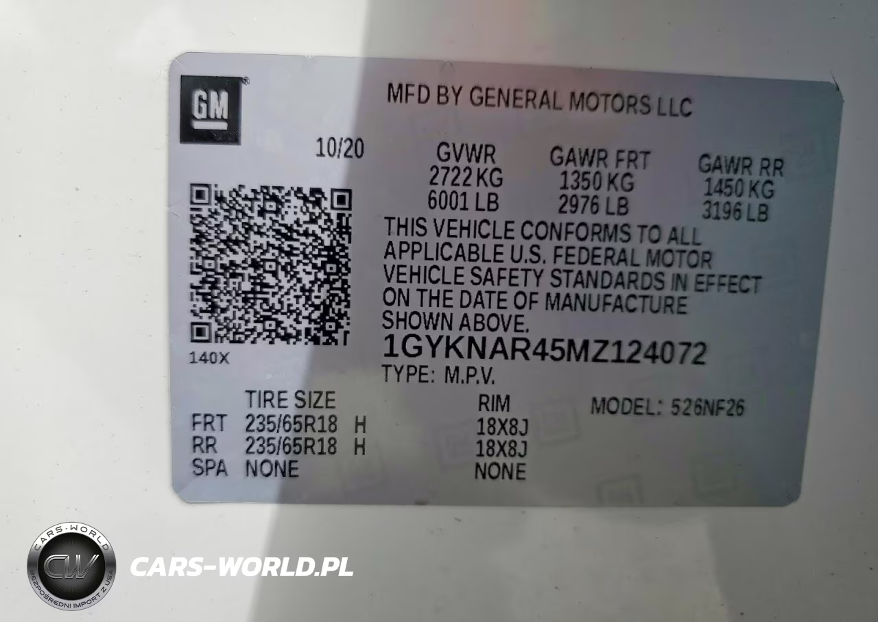 2021 Cadillac Xt5 Luxury VIN:1GYKNAR45MZ124072 - 13