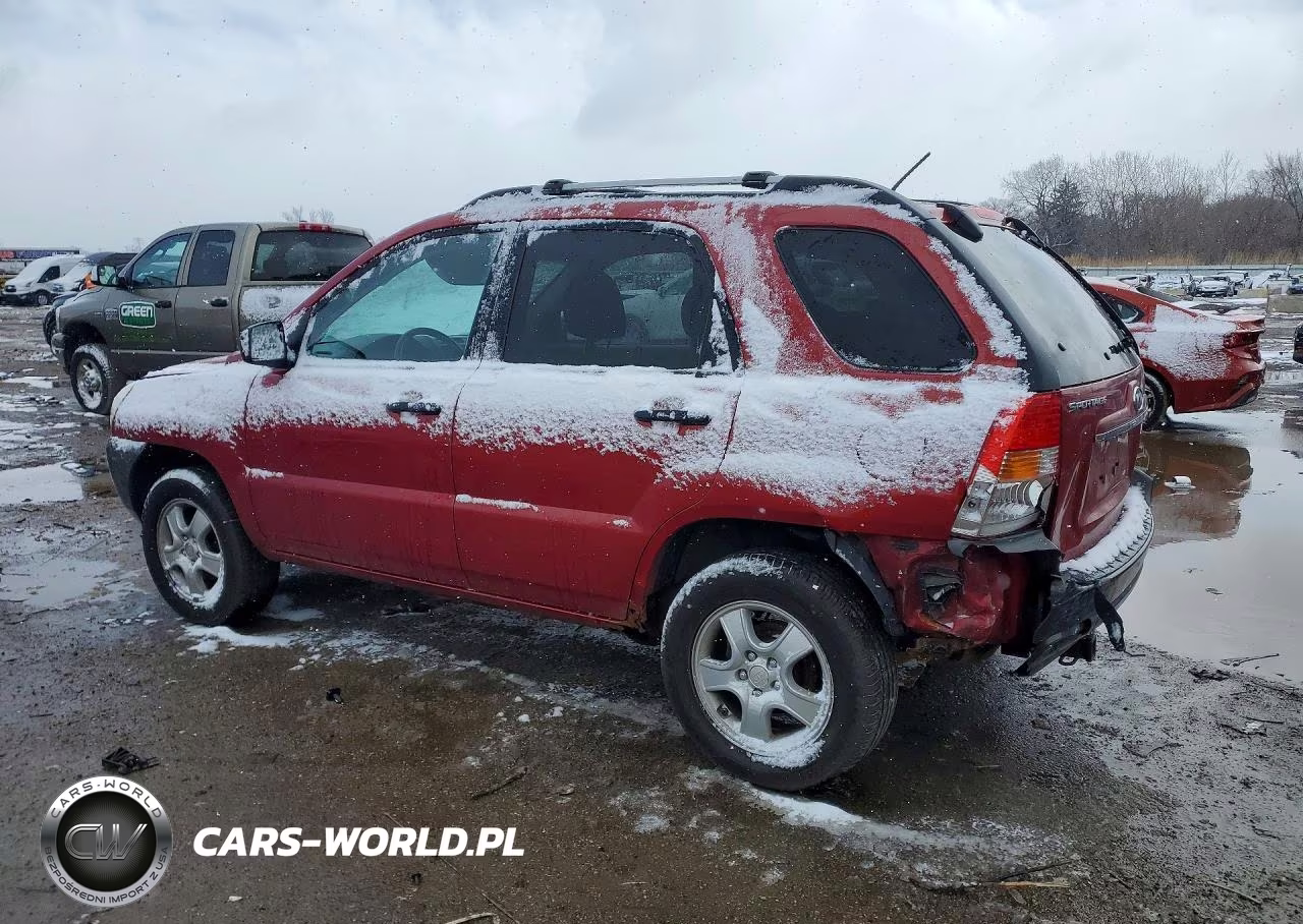 2008 Kia Sportage Lx VIN:KNDJF724987496057 - 2