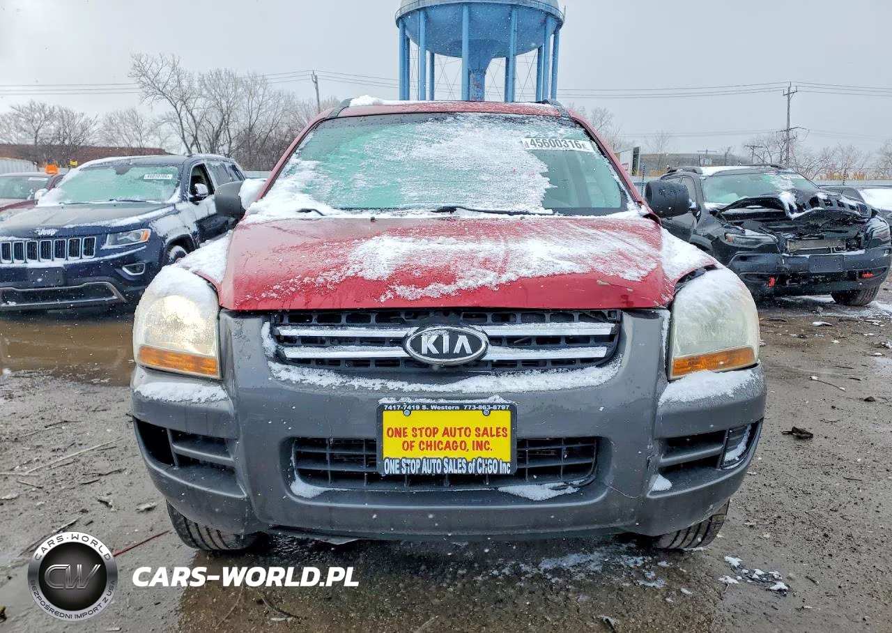 2008 Kia Sportage Lx VIN:KNDJF724987496057 - 5