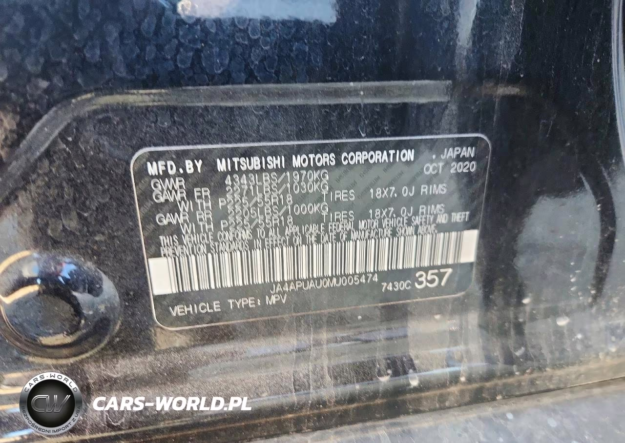 2021 Mitsubishi Outlander Sport Es VIN:JA4APUAU0MU005474 - 14