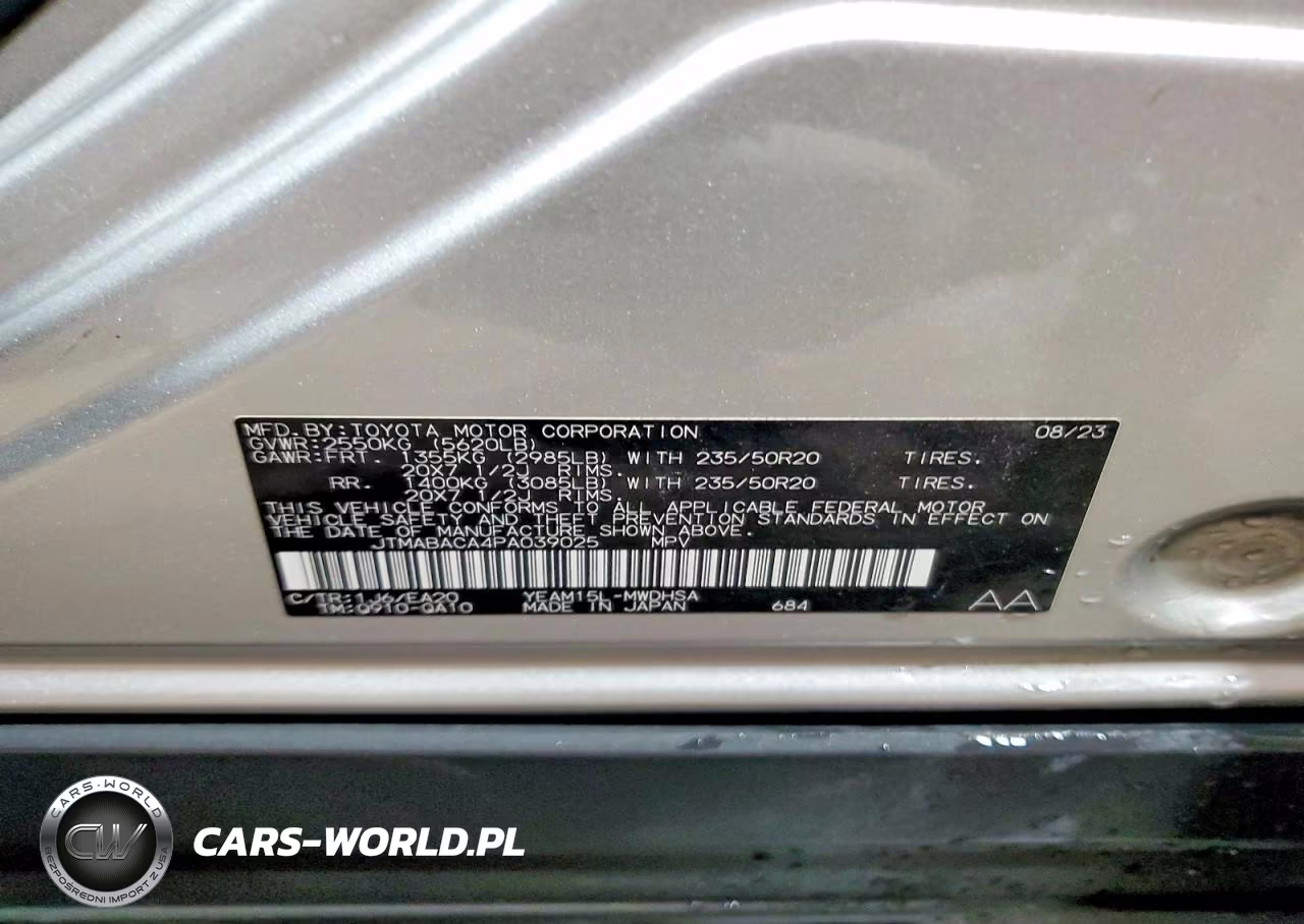 2023 Toyota Bz4X Limited VIN:JTMABACA4PA039025 - 14