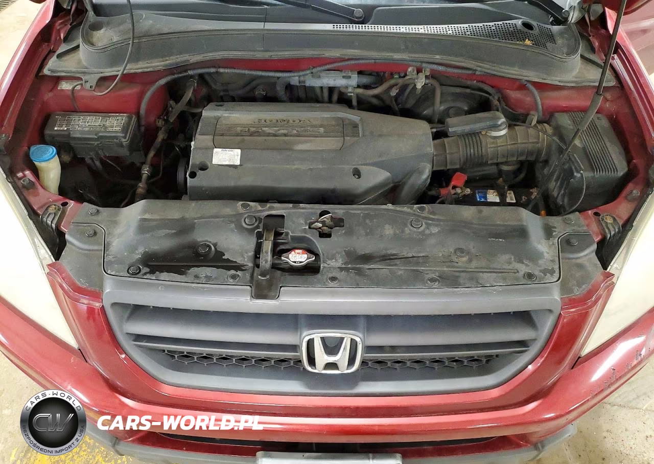 2003 Honda Pilot Exl VIN:2HKYF18643H522931 - 11