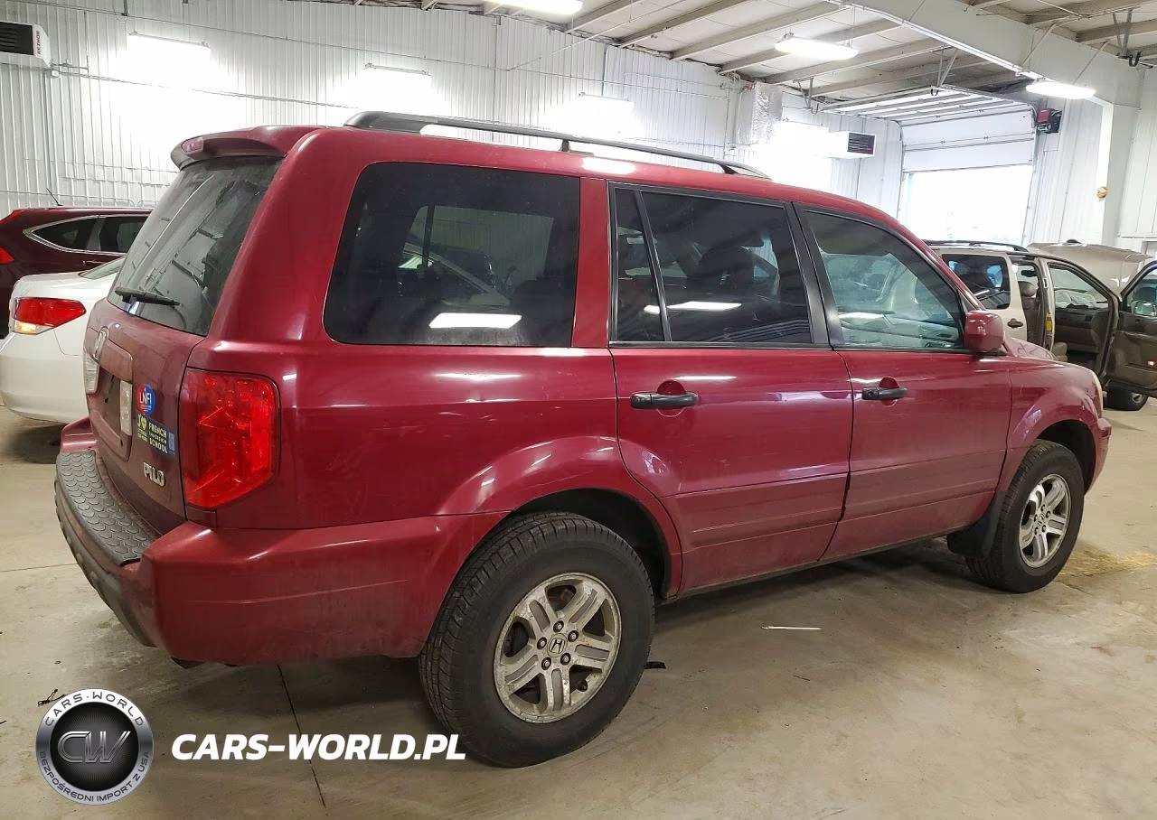 2003 Honda Pilot Exl VIN:2HKYF18643H522931 - 3