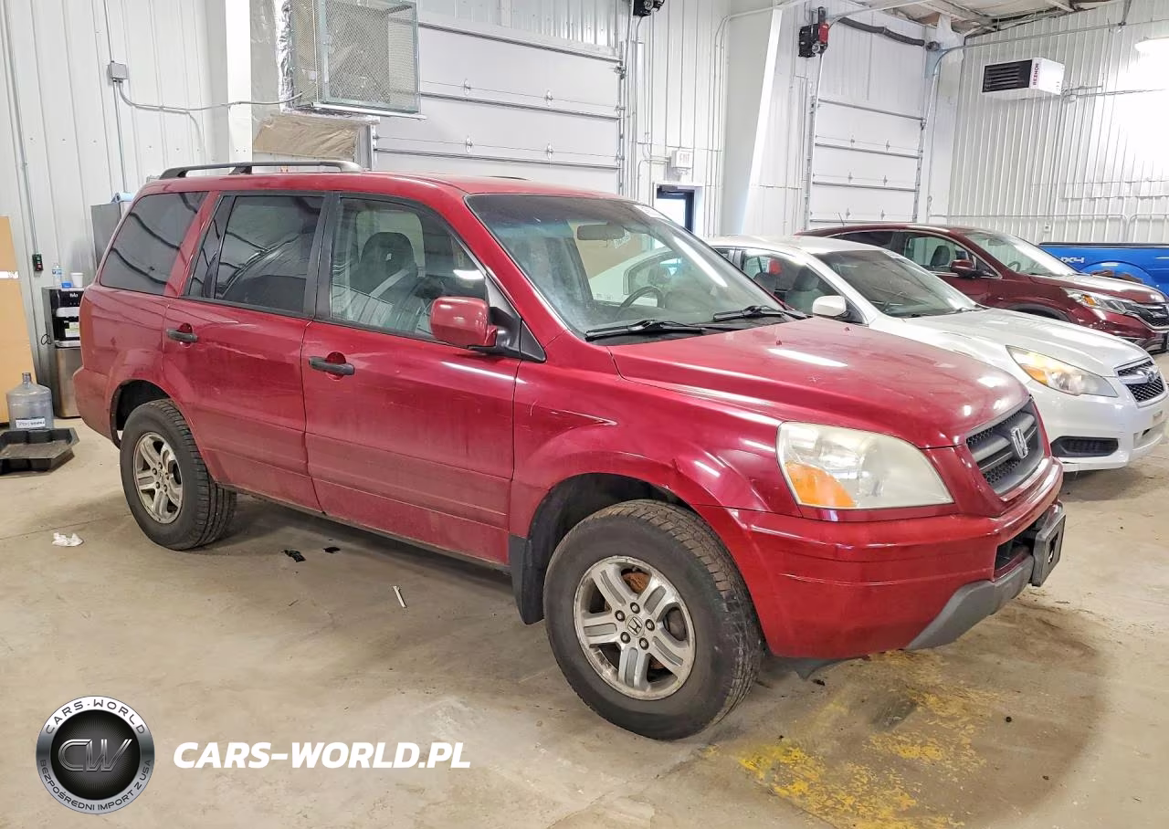 2003 Honda Pilot Exl VIN:2HKYF18643H522931 - 4