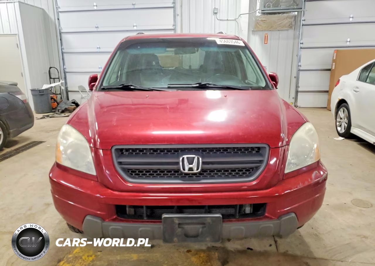 2003 Honda Pilot Exl VIN:2HKYF18643H522931 - 5