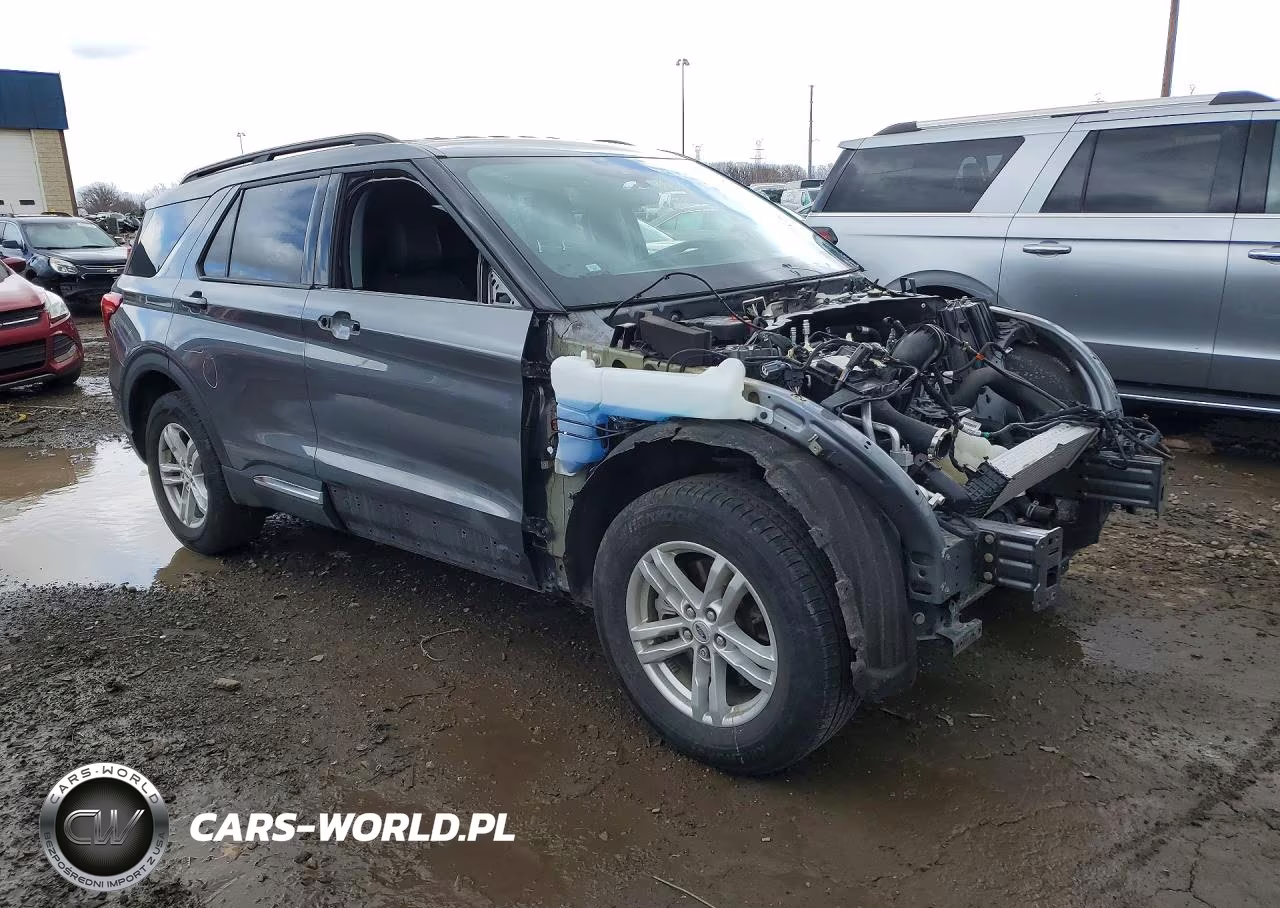 2023 Ford Explorer Xlt VIN:1FMSK8DH6PGC35422 - 4