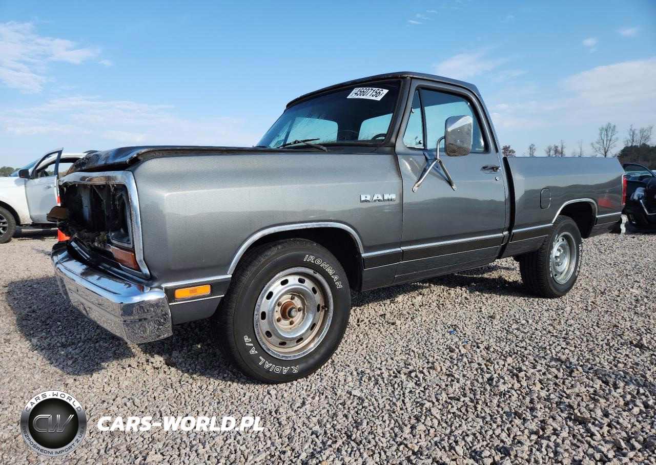 1986 Dodge D-Series D100