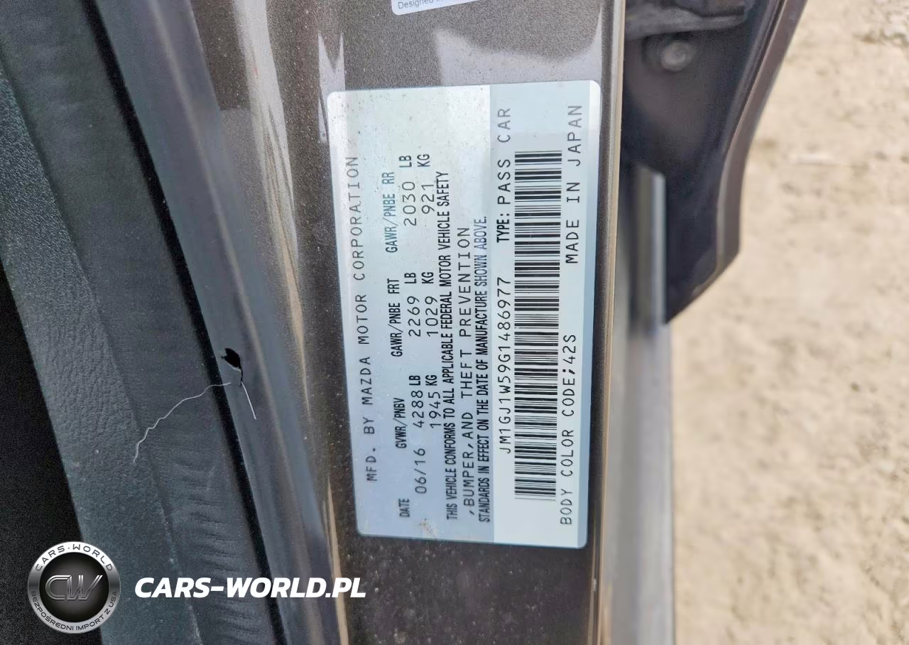 2016 Mazda 6 Grand Touring VIN:JM1GJ1W59G1486977 - 13