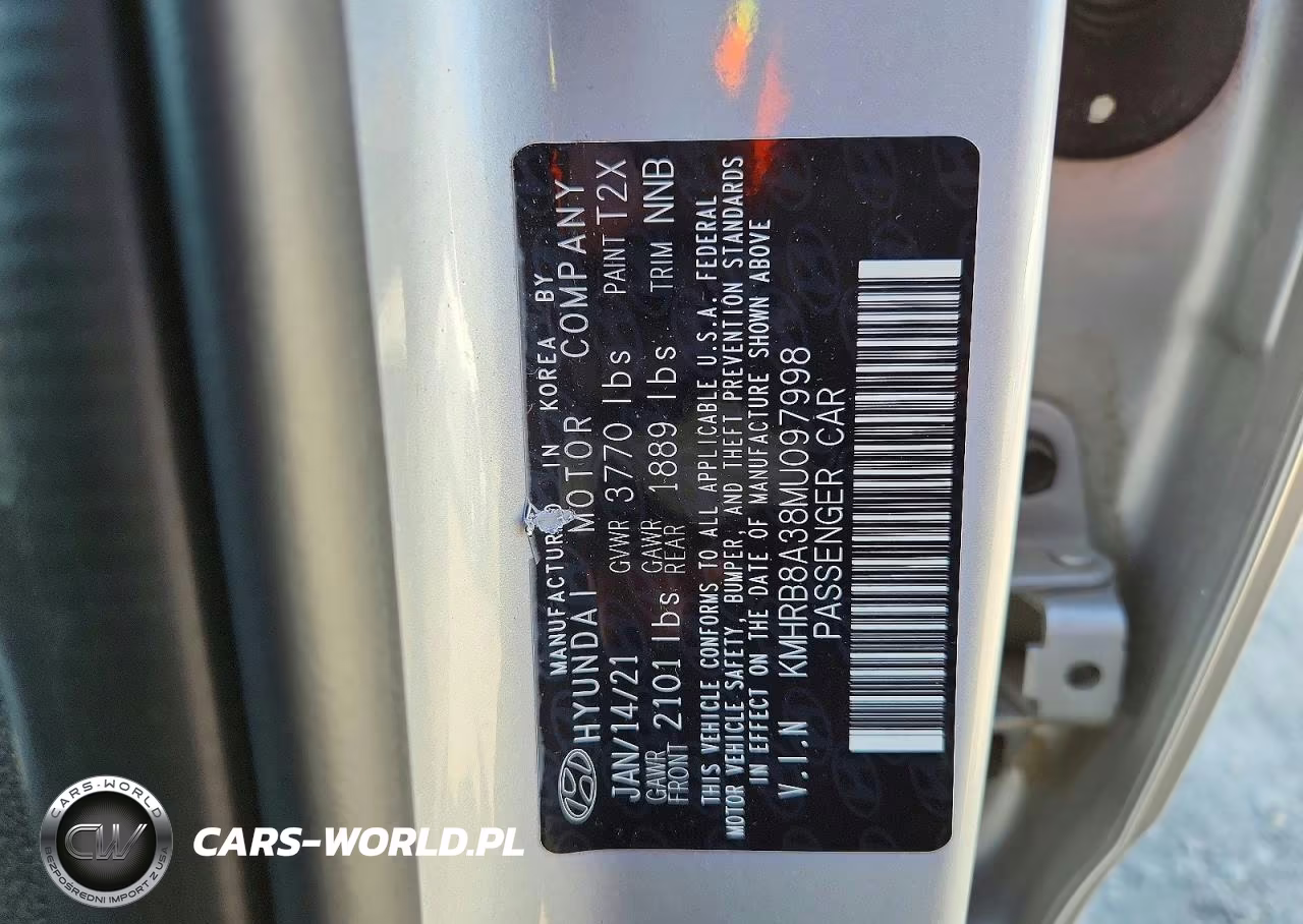 2021 Hyundai Venue Se VIN:KMHRB8A38MU097998 - 13