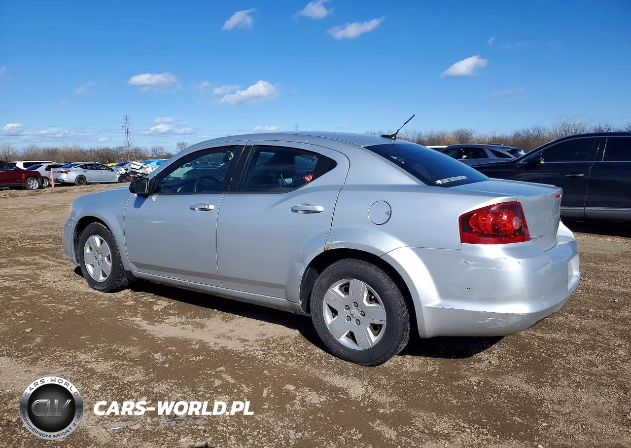 2012 Dodge Avenger Se VIN:1C3CDZABXCN310254 - 2