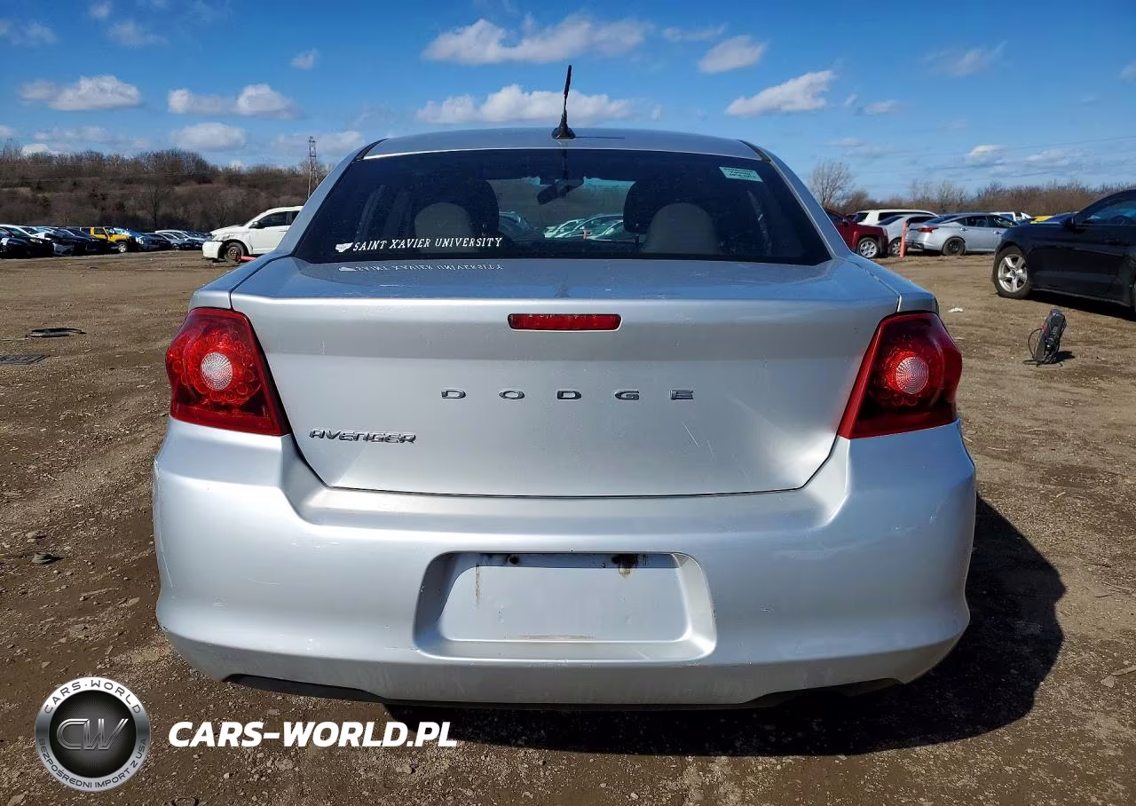 2012 Dodge Avenger Se VIN:1C3CDZABXCN310254 - 6