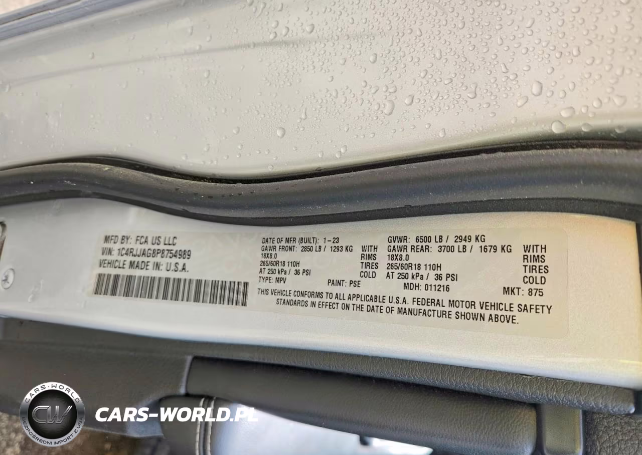2023 Jeep Grand Cherokee L Laredo VIN:1C4RJJAG8P8754989 - 13